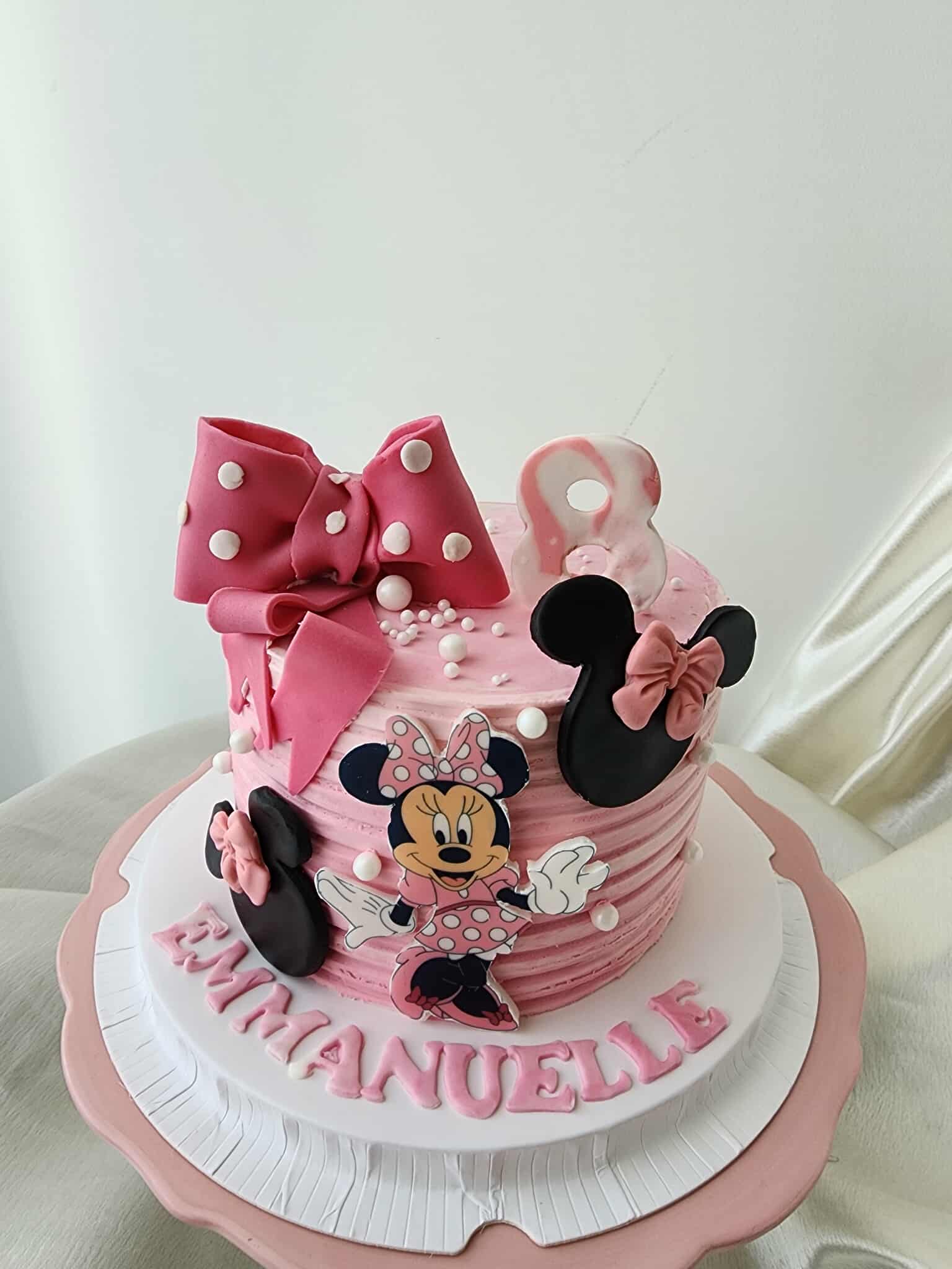 Joli Gâteau Minnie Rose